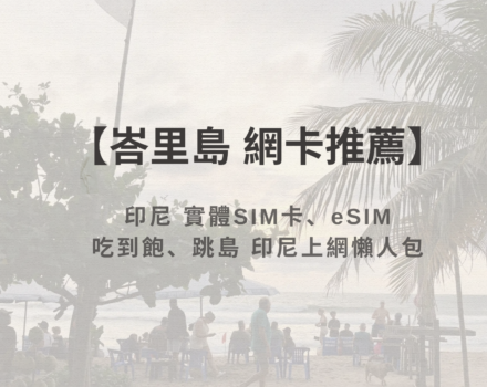【2026峇里島網卡推薦】eSIM與實體SIM卡5款評比！吃到飽、跳島上網實測懶人包